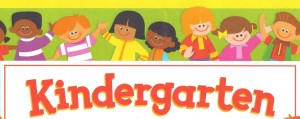 kindergarten children