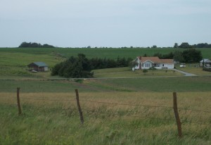 Nebraska farmhouse